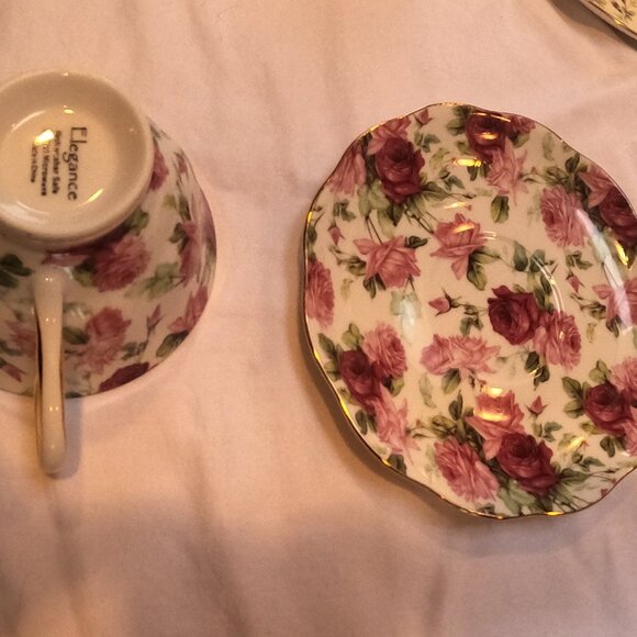 80's Vintage Antique Tea Set - Picture 6 of 8